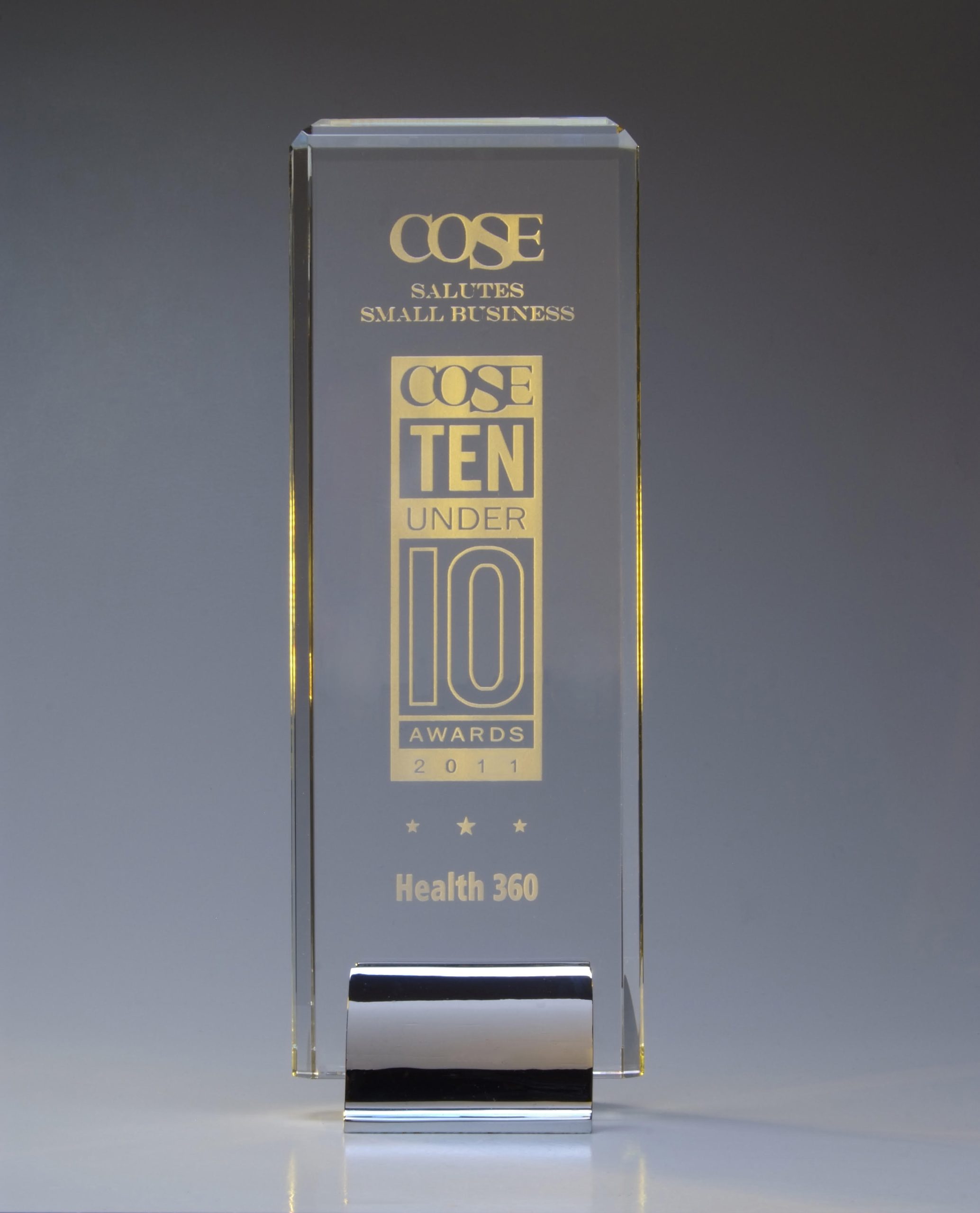 COSE 10 under 10 award